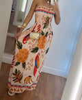 Vestido tropical