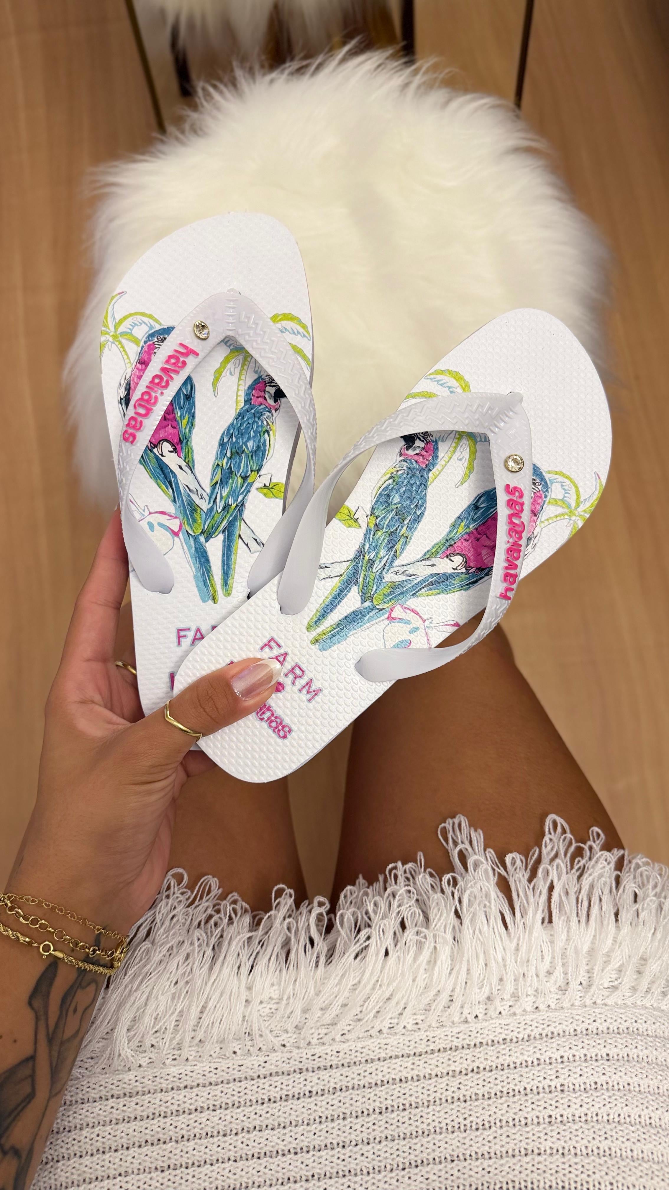 Havainas Arara pink